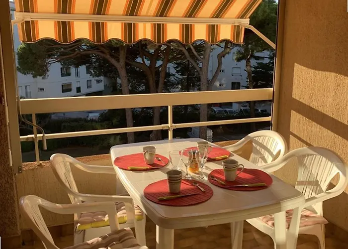 Lejlighed Port : T2 Avec Loggia, Wifi, Parking, Climatisation, 4 Pers., Proche Plaisance - Fr-1-335-164