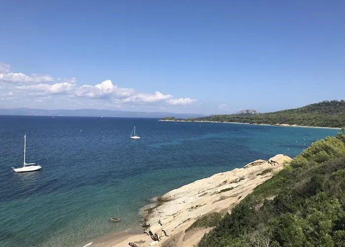 Port : T2 Avec Loggia, Wifi, Parking, Climatisation, 4 Pers., Proche Plaisance - Fr-1-335-164 Lejlighed Hyères